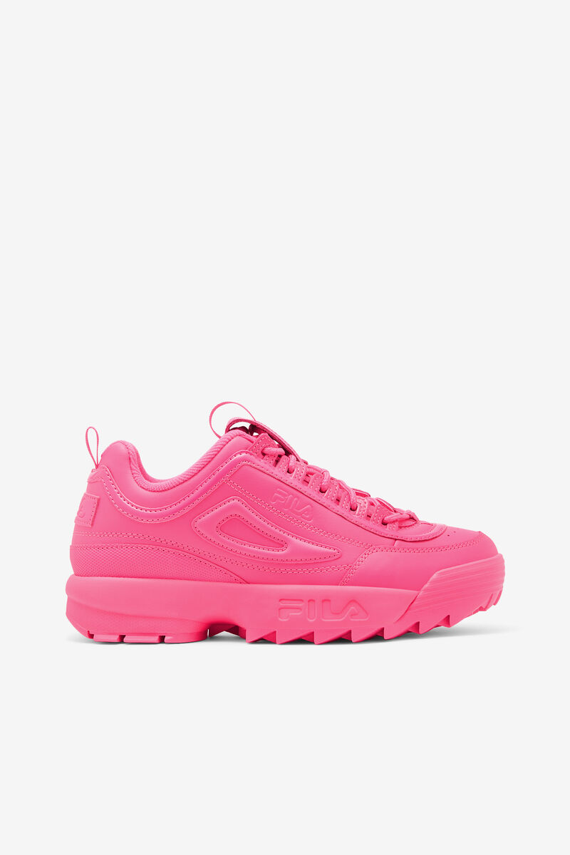 Pink / Pink / Pink Women's Fila Disruptor 2 Premium Platform Shoes | 1ZP6iOEgyKa