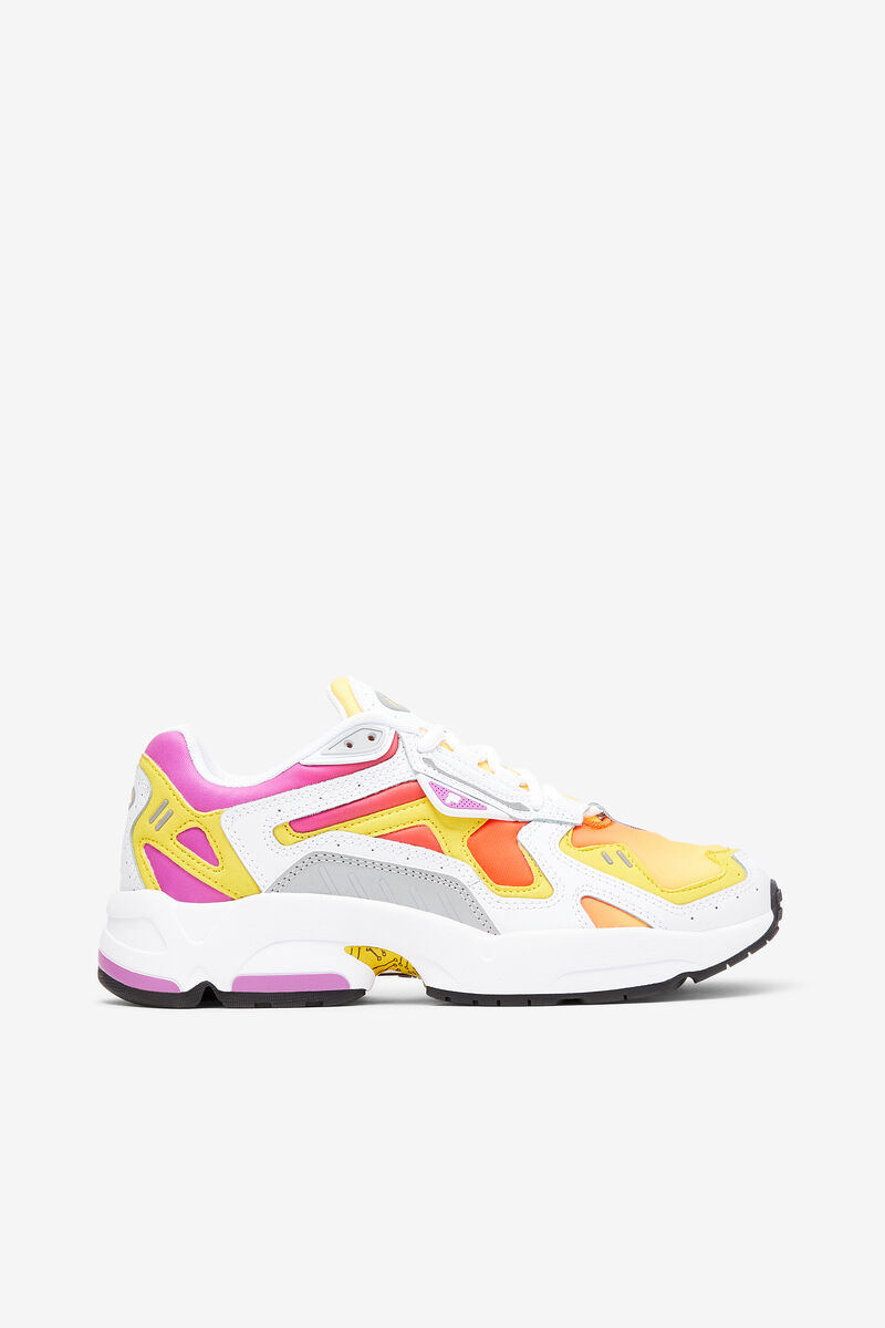 Purple Green Flower / Red / Lemon Women's Fila Archive Rjv Trainers | HqIswkIgC2r