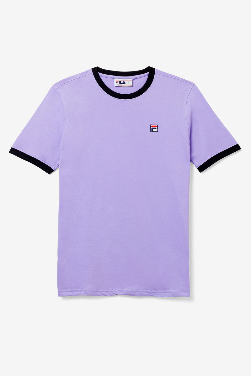 Purple Men's Fila Marconi Ringer T Shirts | 3IQUUO2YOK6