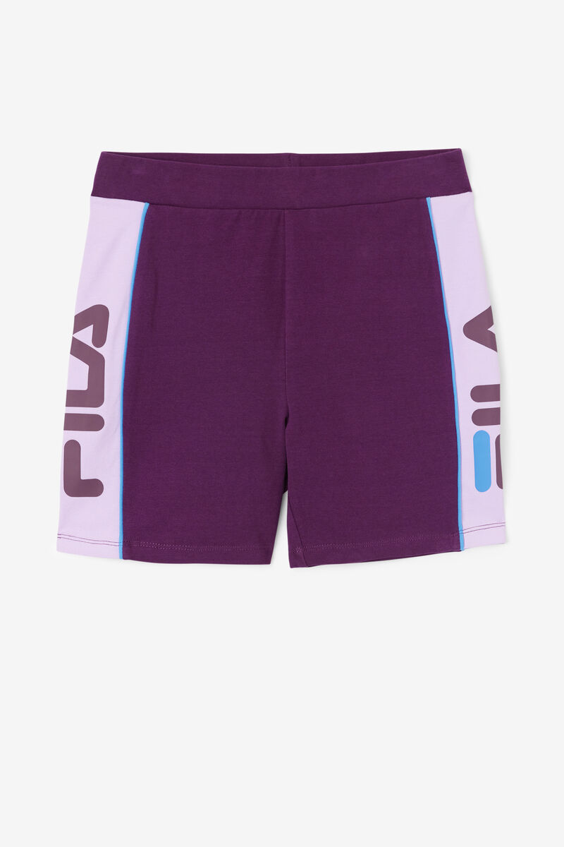 Purple Women's Fila Davina Bike Short Shorts | uS3gQdmU7Rl