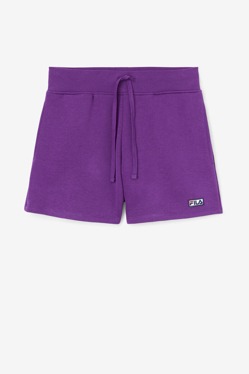 Purple Women's Fila Diara High Rise Short Shorts | 5hcLcoRzcf1