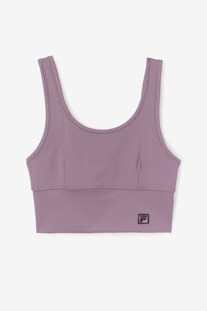 Purple Women's Fila Kora Bra Top Sports Bra | iXWoNbYlSC9