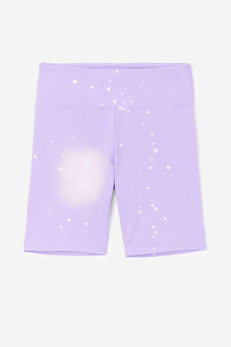 Purple Women's Fila Taima Tie Dye Bike Short Shorts | RWksKZGTBtV