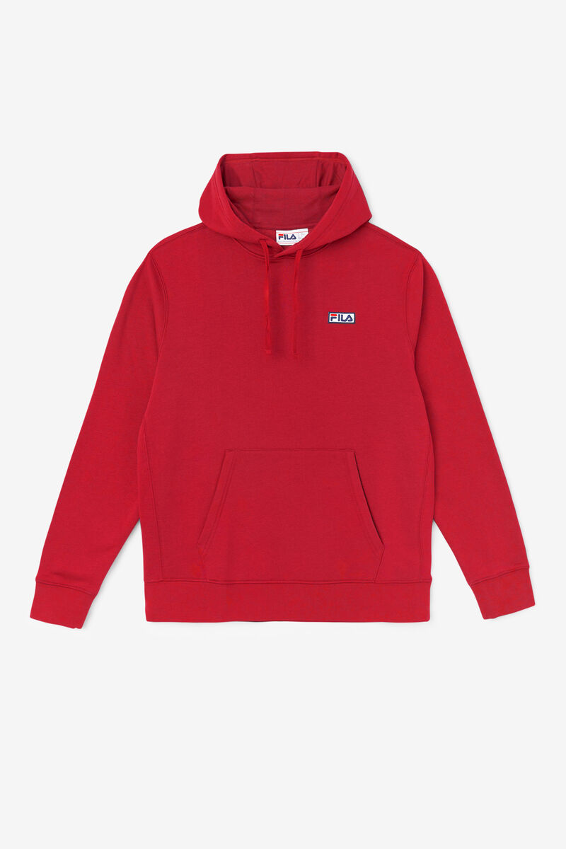 Red Men's Fila Algot Hoodie Hoodies | AwJTszqRHKZ