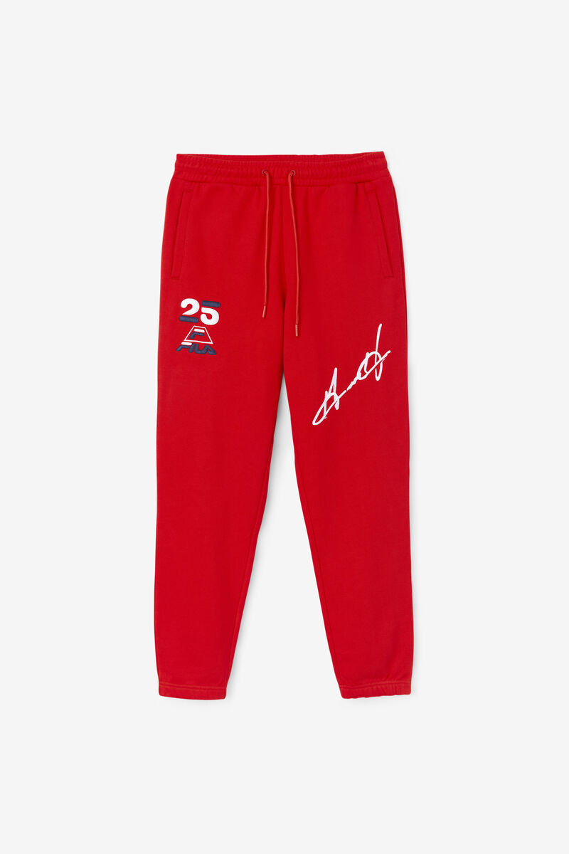 Red Men's Fila Grant Hill Orson Pant Pants | NmgJxUTBx7m