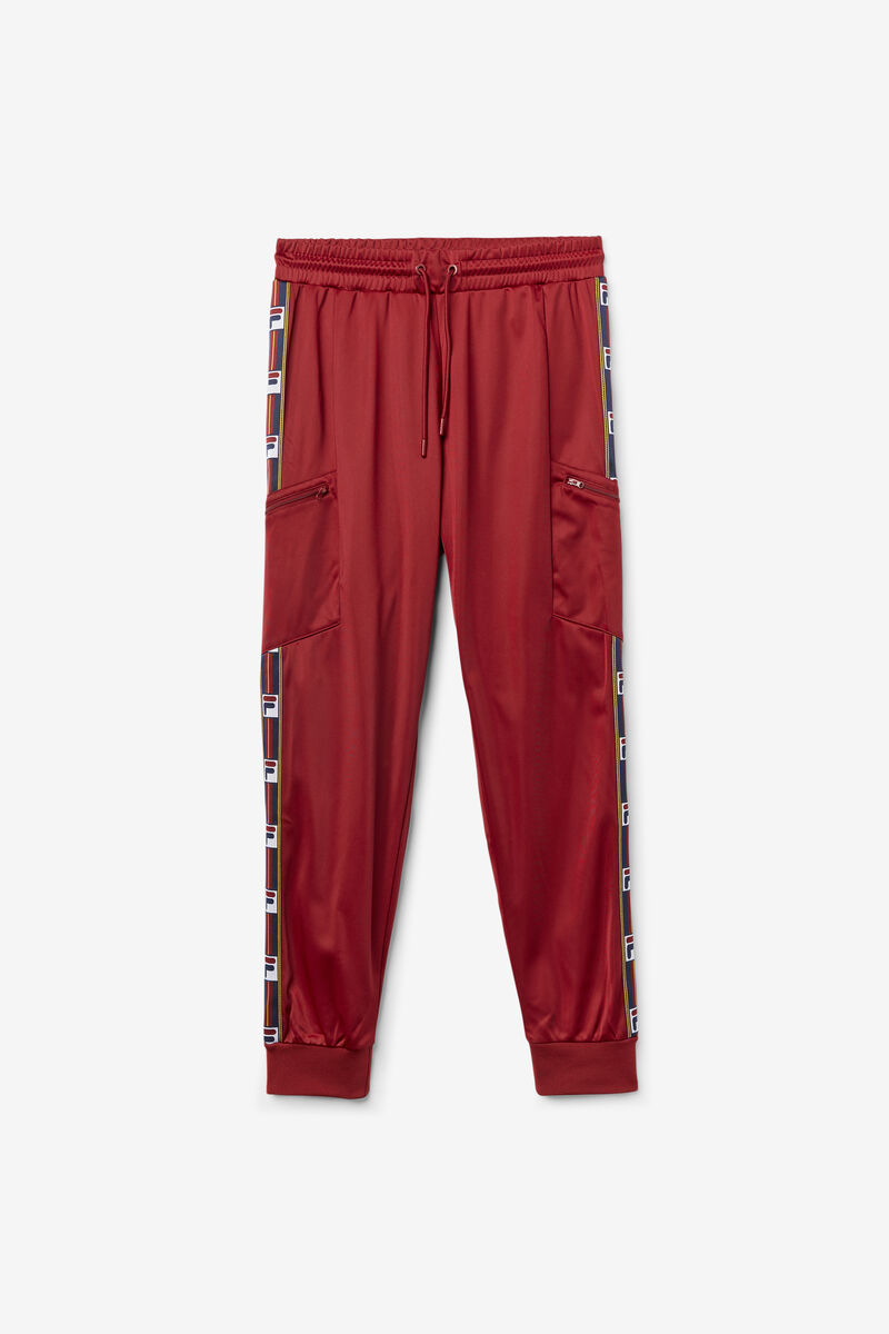 Red Men's Fila Jaxson Pant Pants | gL4NC177Wkd