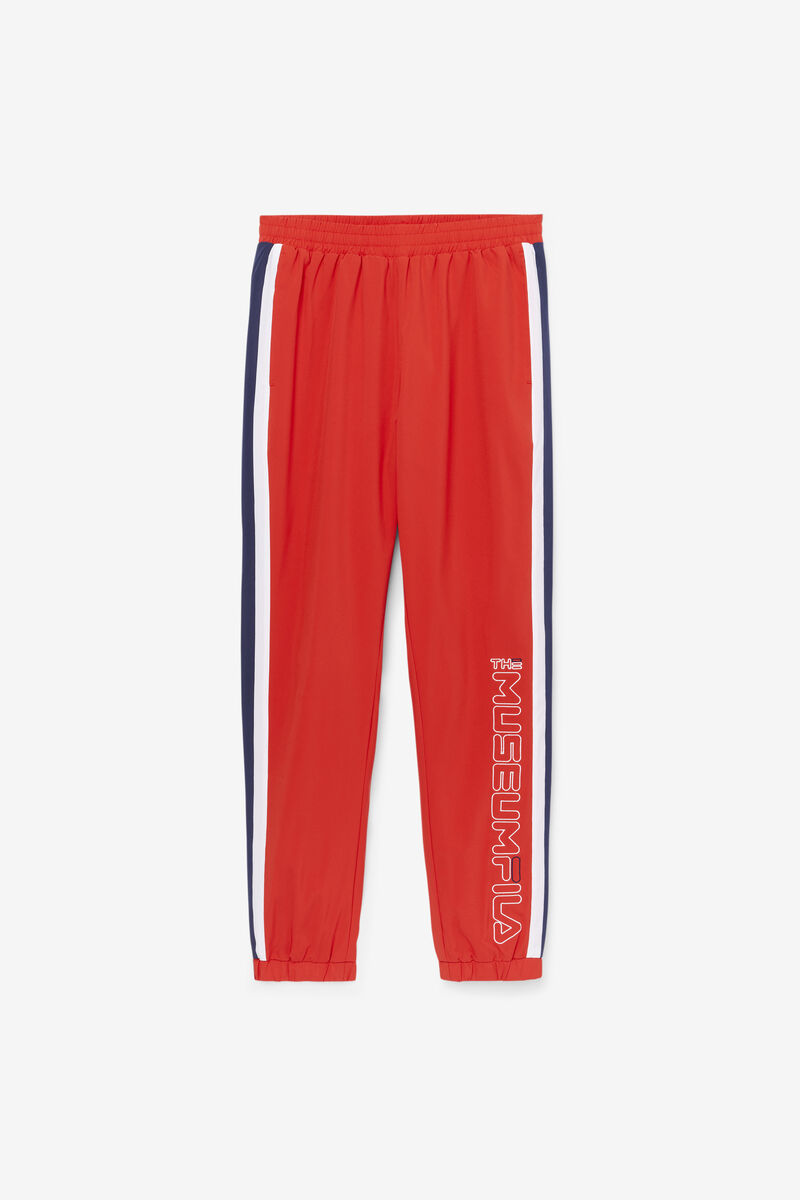 Red / Navy / White Men's Fila Fila X The Museum Track Pant Pants | w7Phov6dHtR