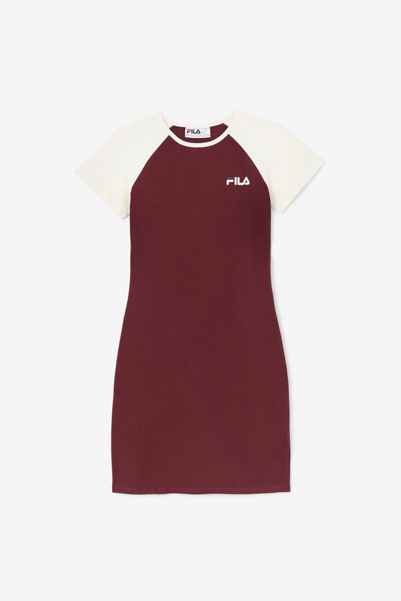 Rose Red Women's Fila Kyra Dress Dresses | VSTrJhwe6hU