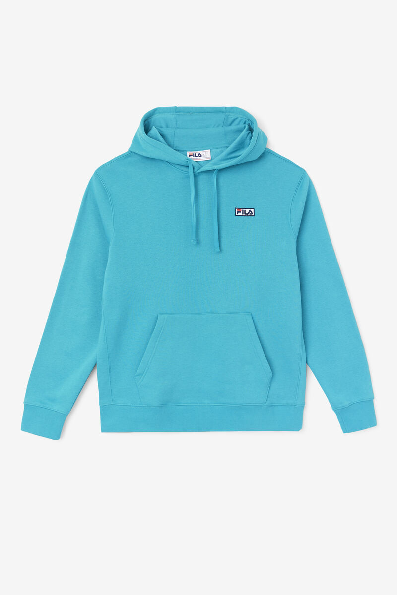 Turquoise Men's Fila Algot Hoodie Hoodies | 5lGopZbOJA3