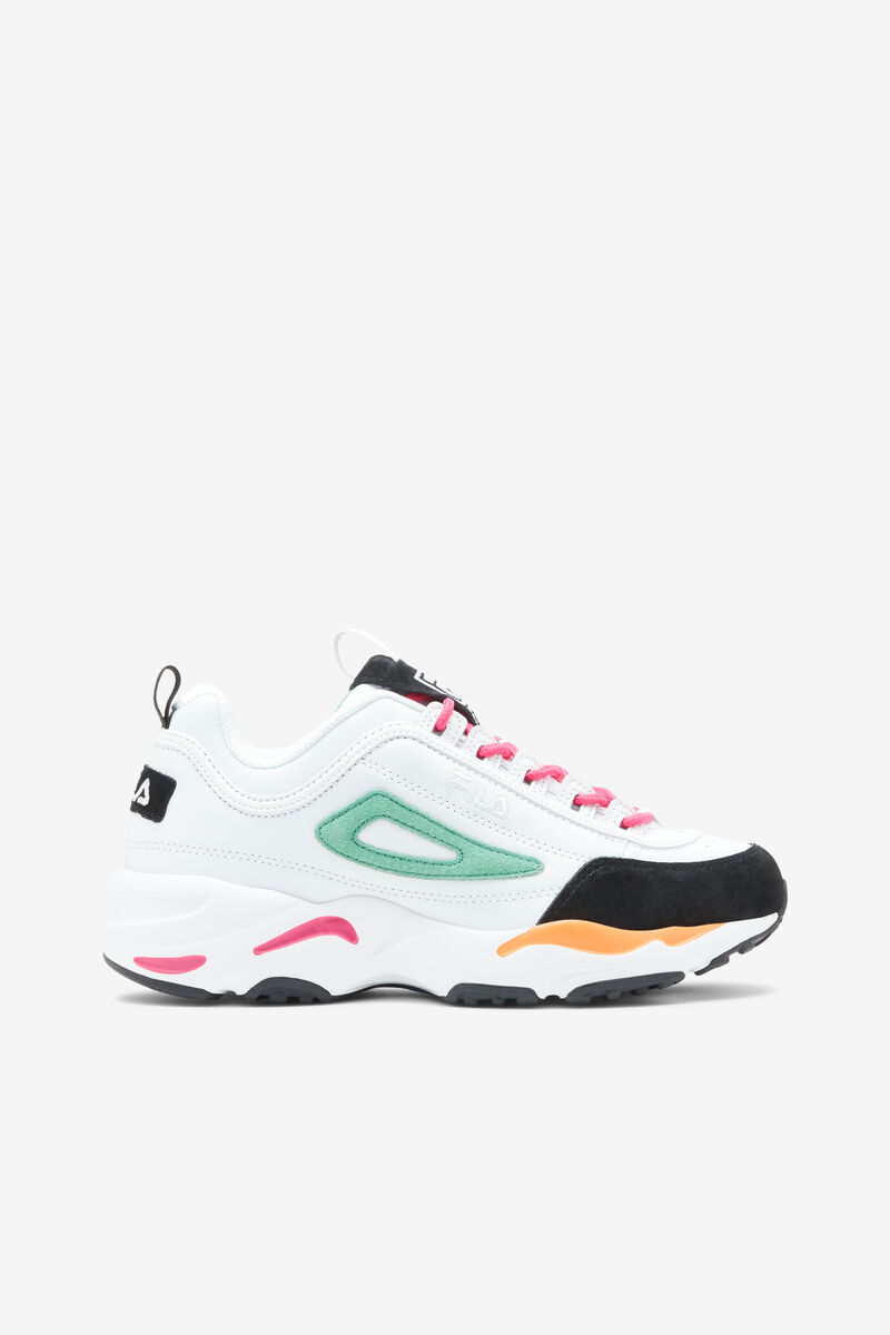 White / Black Women's Fila Disruptor 2 X Ray Tracer Trainers | S8oooCdvI4r