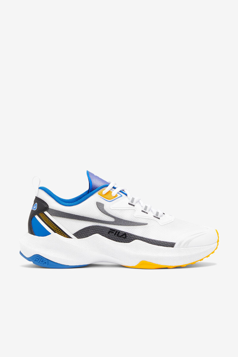 White / Blue / Gold Men's Fila Tactik 3 Stimulus Tennis Shoe | Fila Trainers | z1zrBbAO7aJ