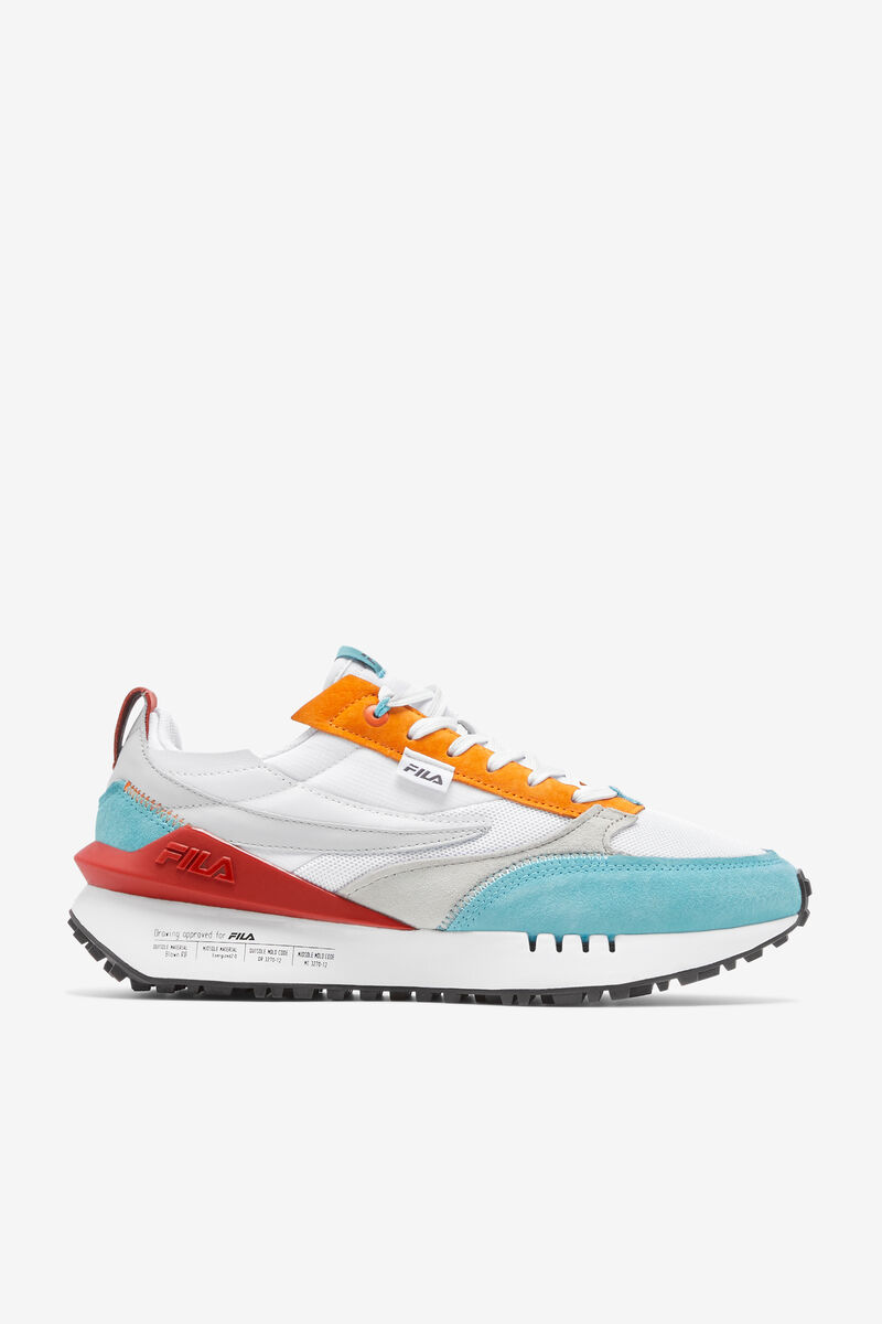 White / Blue / Orange Men's Fila Renno N-generation - Trainers & Lifestyle | Fila Trainers | 1qdIqmU