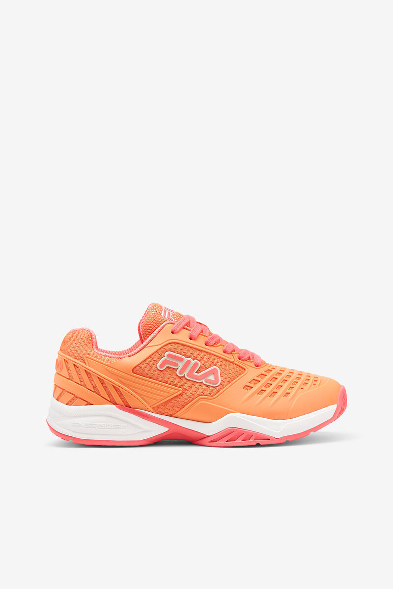 White / Coral Women's Fila Axilus 2 Energized Tennis Shoes | ArOP7OOhORS