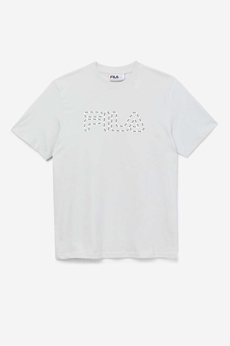 White Men's Fila Duty T Shirts | LBY8AtMhTjg