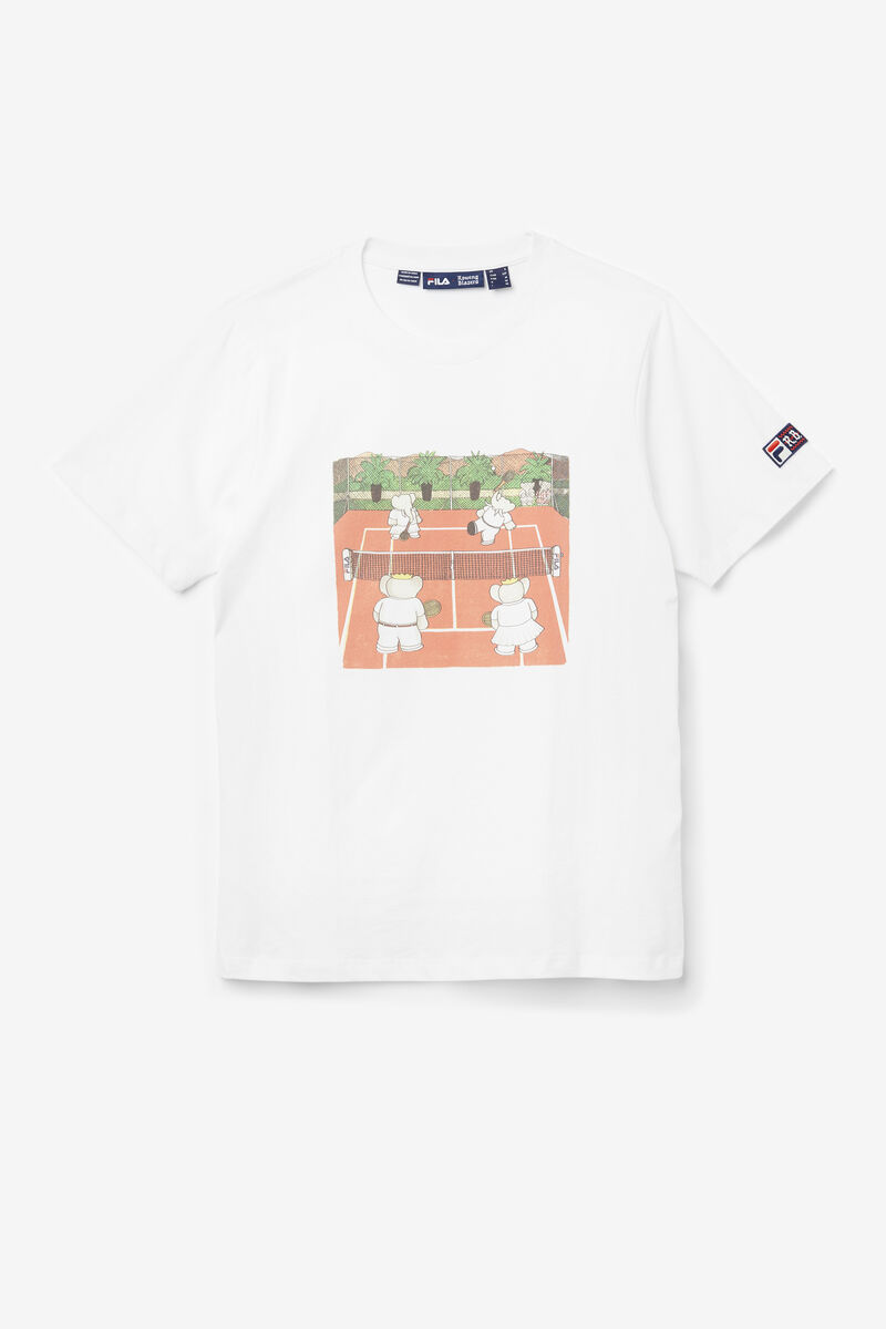 White Men's Fila Fila X Rb Babar Kurtt T Shirts | V3GQh5z3TSj