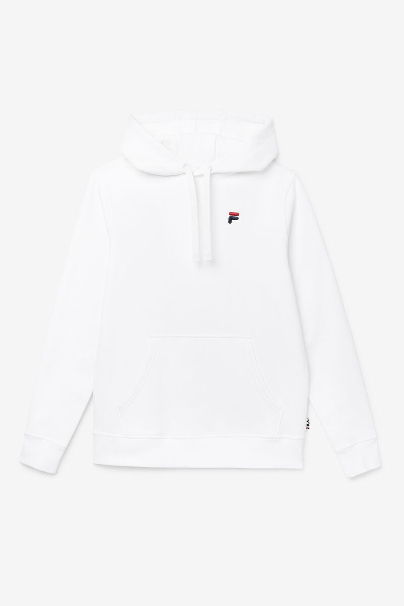 White Men's Fila Godfrey Hoodie Hoodies | XsSGzbQShed