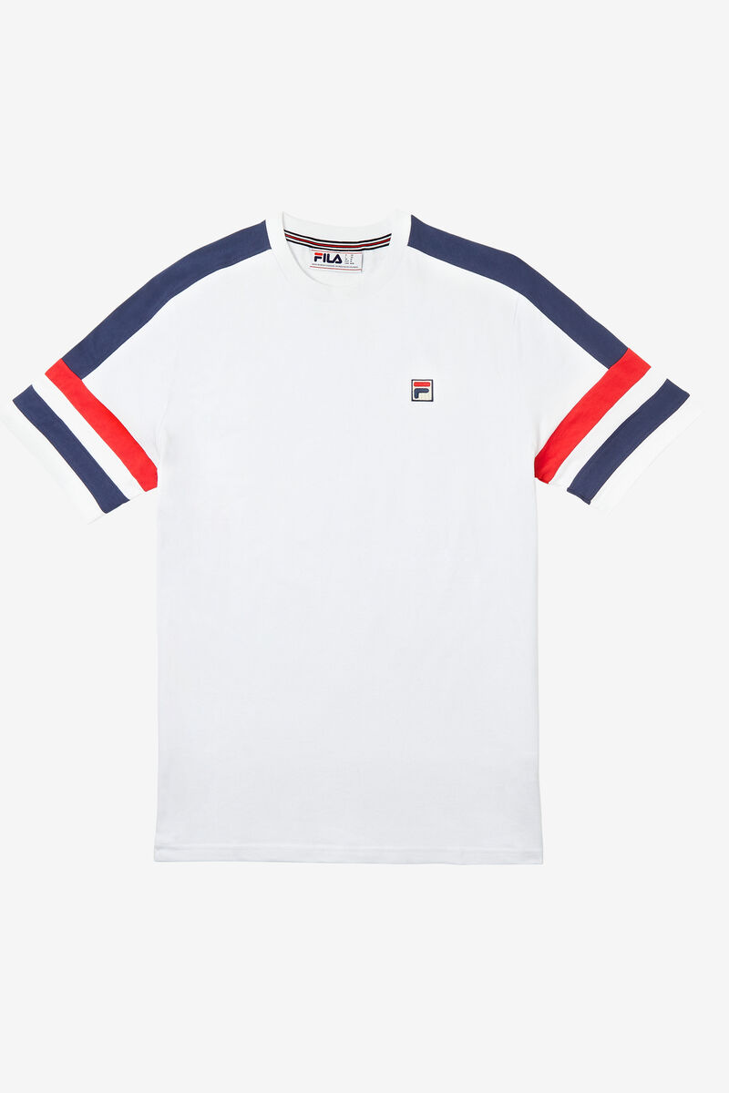 White Men's Fila Juan T Shirts | lZBxcqphOPS