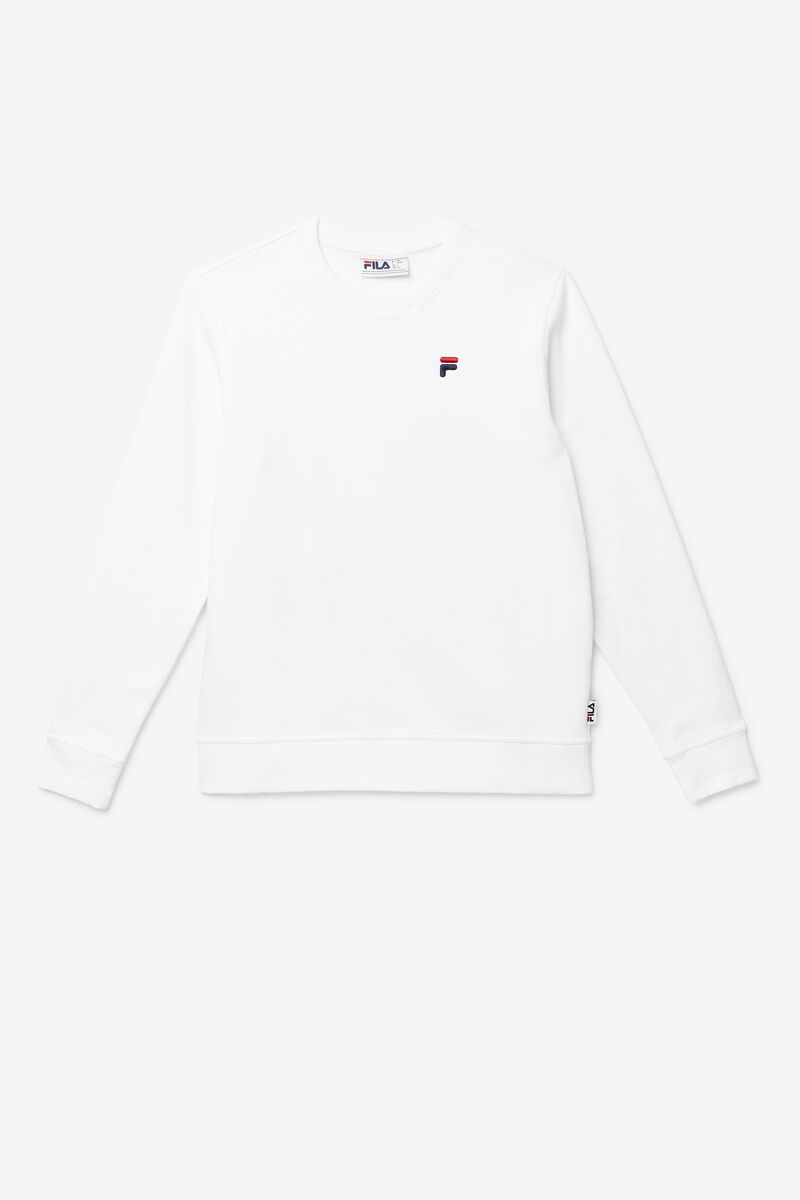 White Men's Fila Kieve Sweatshirt Sweatshirts | DOcIXj43lJY