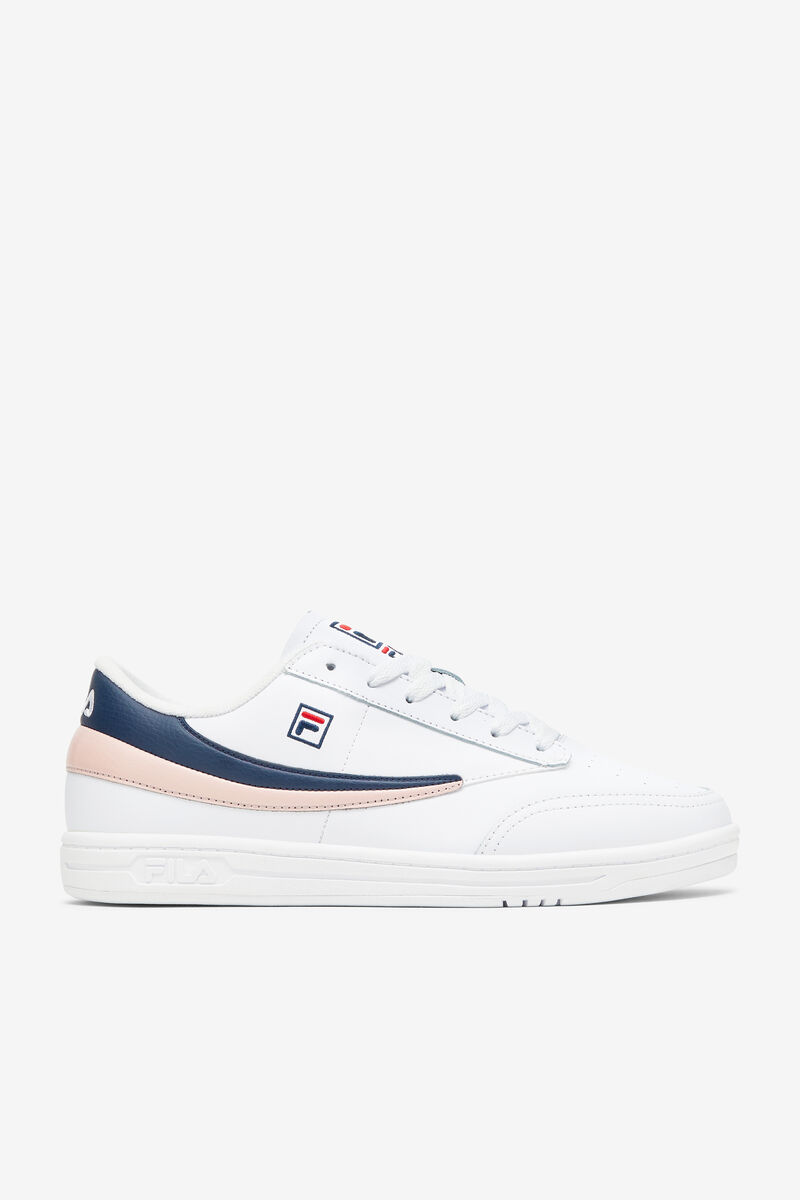 White / Navy / Pink Men's Fila Tennis 88 Classic Sneaker | Fila Trainers | Ath5TYxDmEH