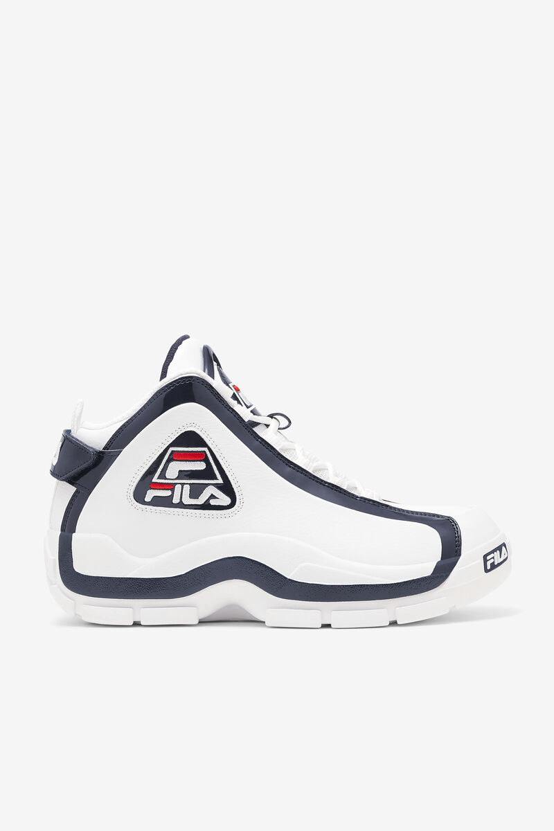 White / Navy / Red Men's Fila Grant Hill 2 Basketball Shoes | eO6OeFayirk