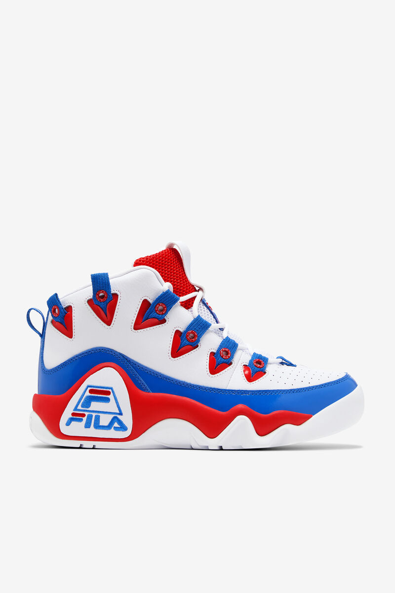 White / Red / Blue Men's Fila Grant Hill 1 Basketball Shoes | Fila Trainers | TZNu4HB9y2R