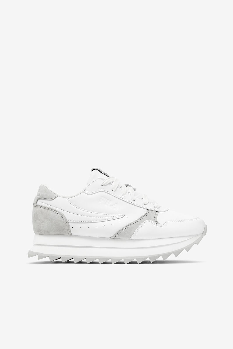 White / White / Grey Women's Fila Fila Orbit Zero Trainers | U2bgaafpwsd