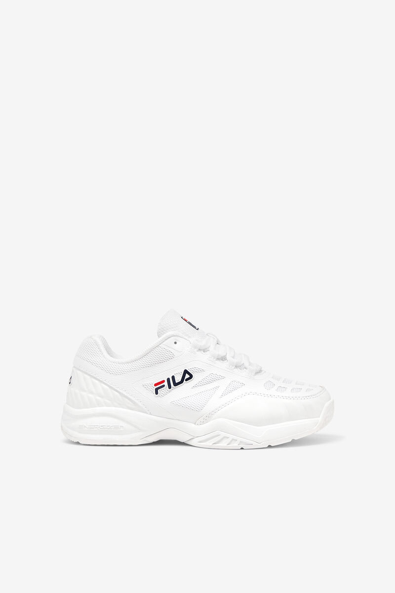 White / White / White Kids' Fila Big Axilus Jr Tennis Shoes | FIf4ItmftJN