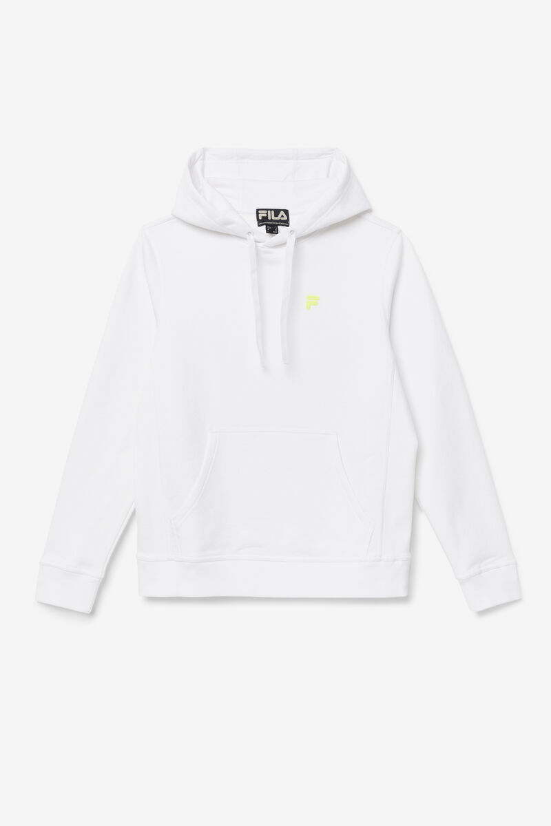 White / Yellow Men's Fila Phoenix Hoodie Hoodies | QjtzD1GlEaS