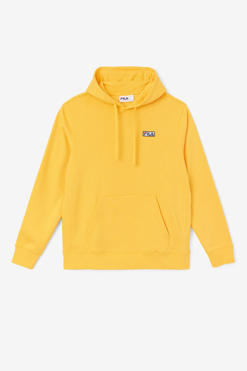 Yellow Men's Fila Algot Hoodie Hoodies | IP7pHubbgN2