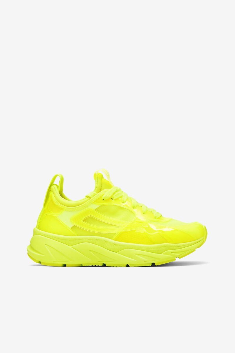 Yellow / Yellow / White Women's Fila Amore Tl Trainers | yk9CpAN2xtW