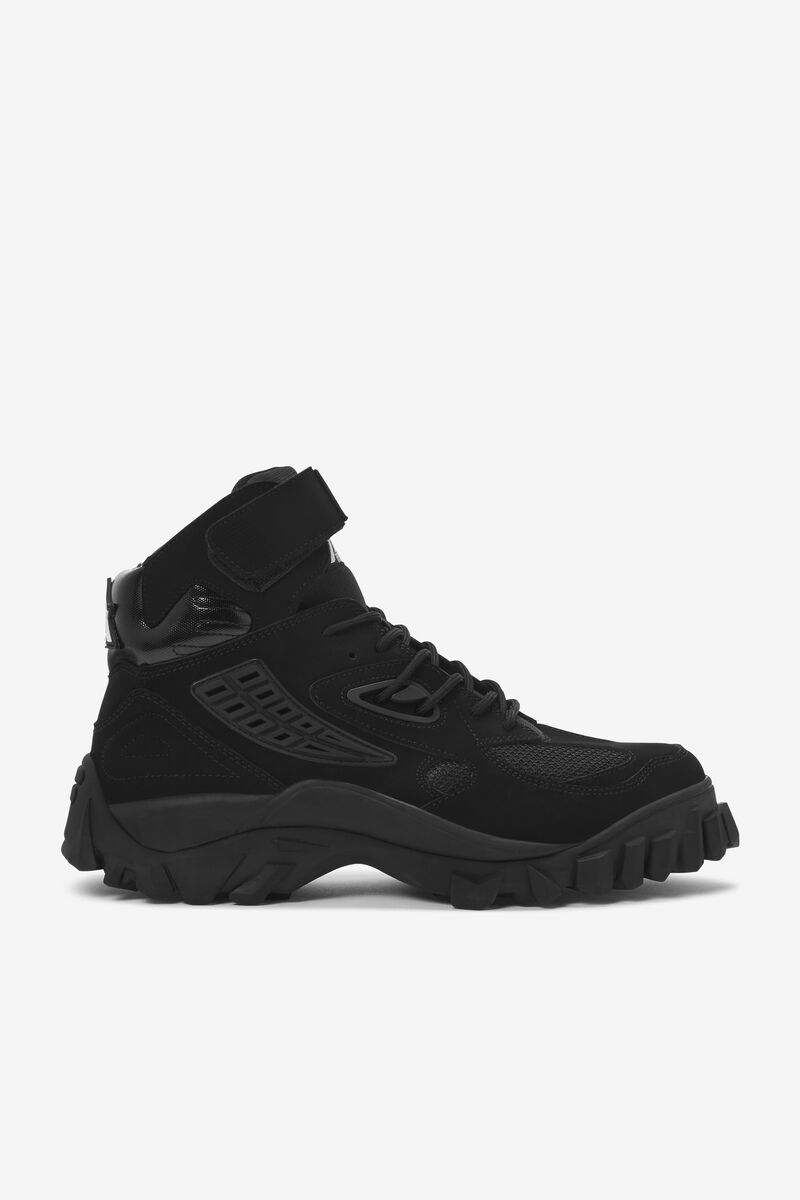 Black / Black Men\'s Fila Yak Black Winter Sneaker Boots | Fila Trainers | hbHCLkYbSz3