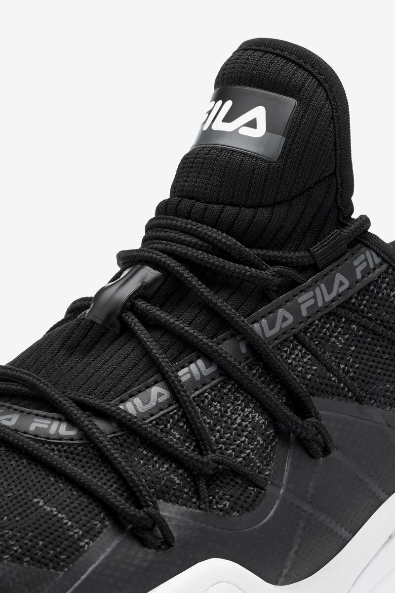 Black / Black / White Women's Fila Relectrove Premium Trainers | pJCpLLatYKG