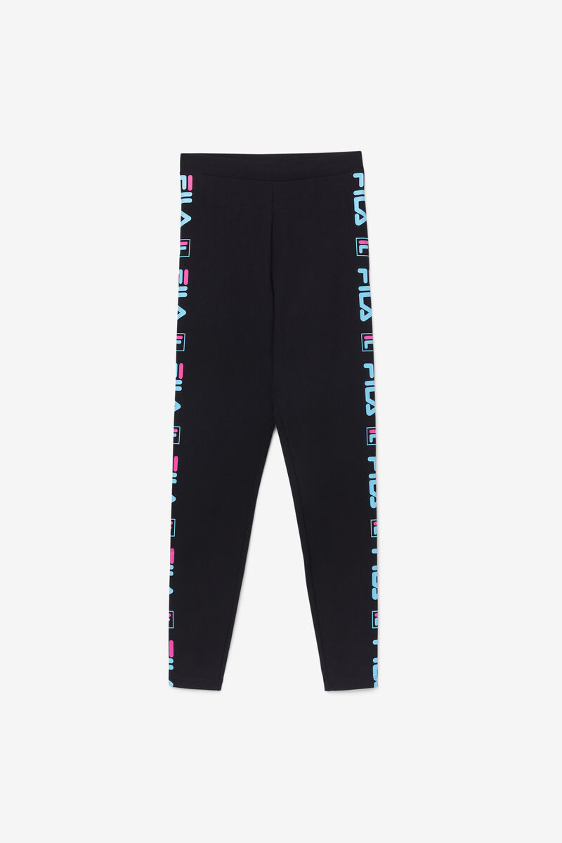 Black / Blue / Pink Women\'s Fila Parma Legging Leggings | VR9eQW3RPzS