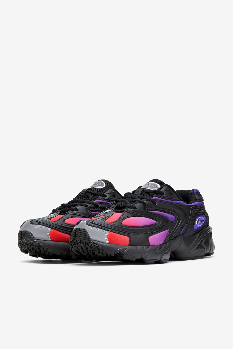 Black / Deep Blue / Purple Men's Fila Creator Stargazing Chunky Dad Shoes | Fila Trainers | mmOZIOtc