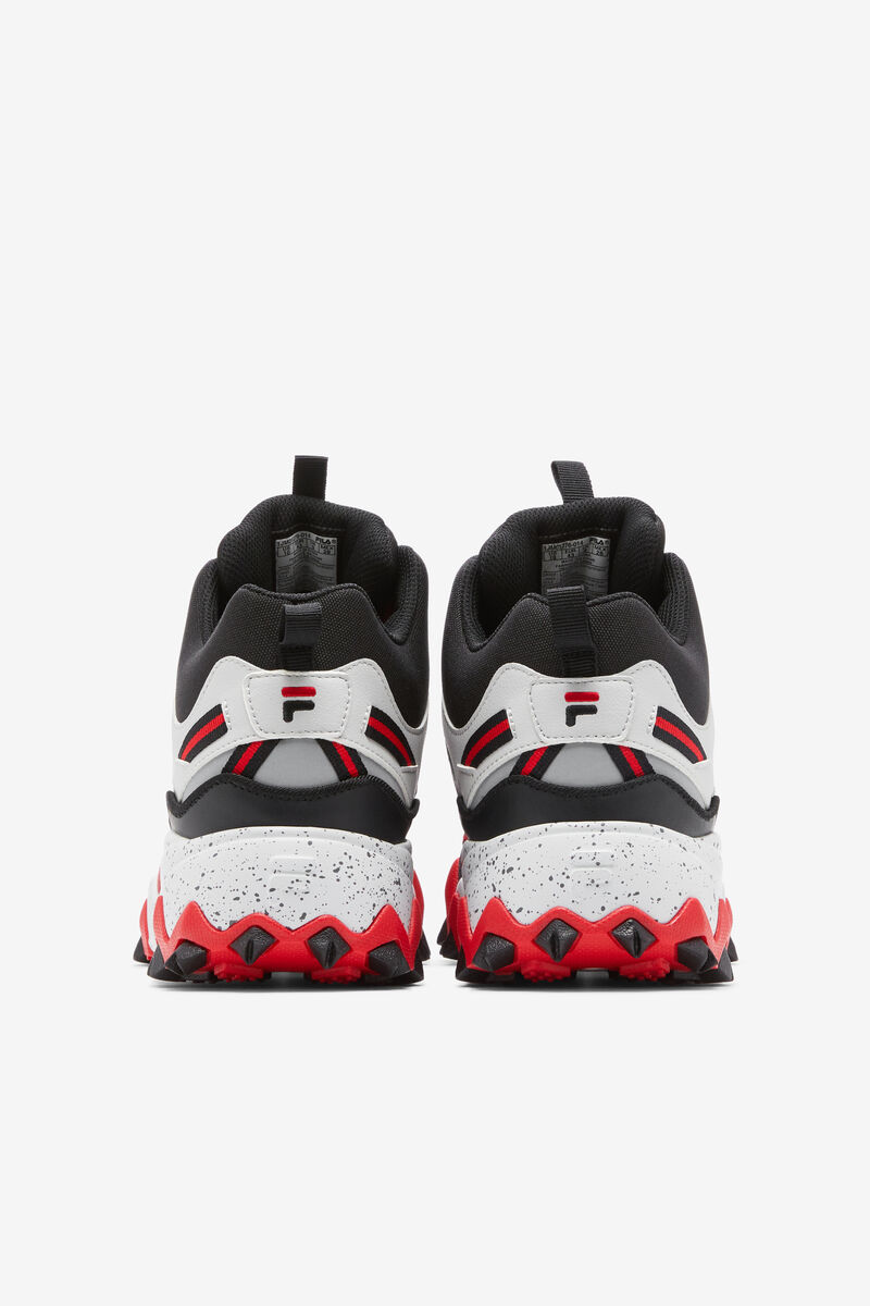 Black / Grey / Red Men's Fila Oakmont Tr Mid Running Shoes | lBNALw9J5kx