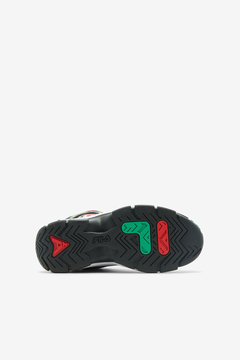 Black / Lemon Kids' Fila Little Grant Hill 2 Basketball Shoes | Hk3UEUklXkm