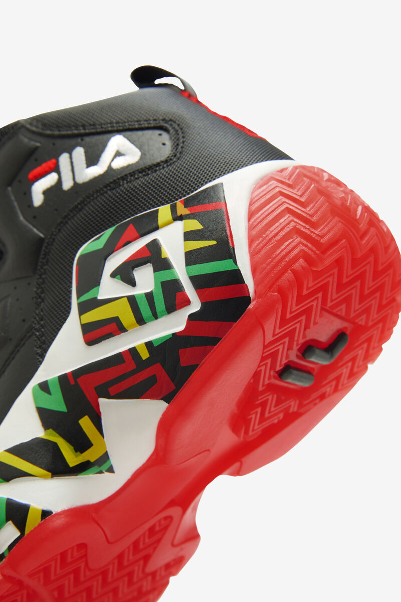 Black / Lemon Kids' Fila Little Mb Basketball Shoes | SXoVoO6KEBN