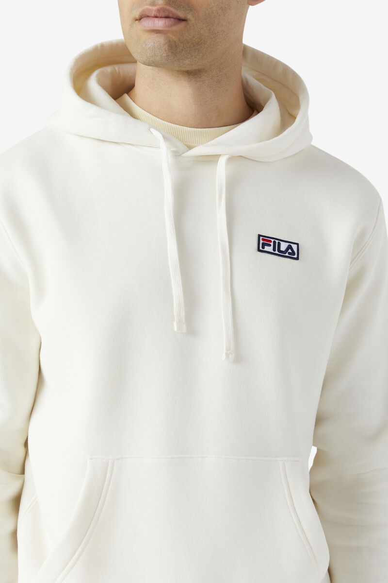 Black Men's Fila Algot Hoodie Hoodies | FdTrrhaSEjd