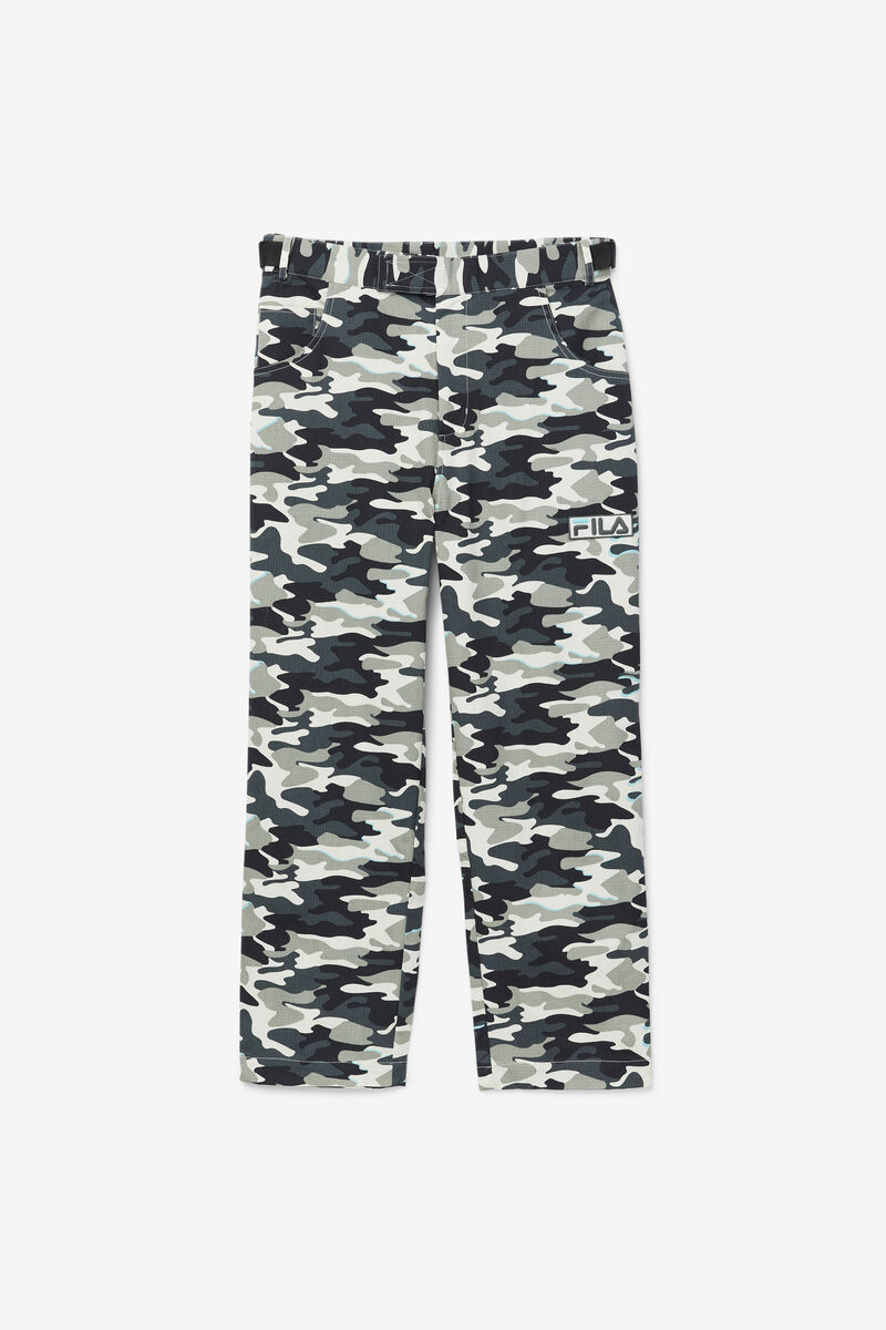 Black Men\'s Fila Brigade Camo Pants Pants | ZgfOO5TJsPe