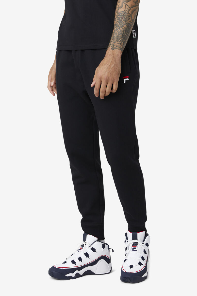 Black Men's Fila Chardon Jogger Pants | T1RpN3E6Rft