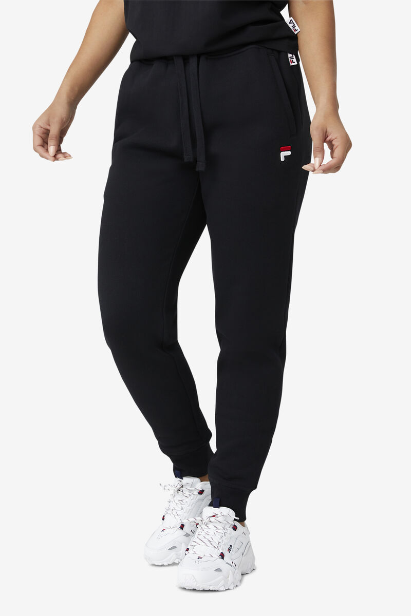 Black Men's Fila Chardon Jogger Pants | T1RpN3E6Rft