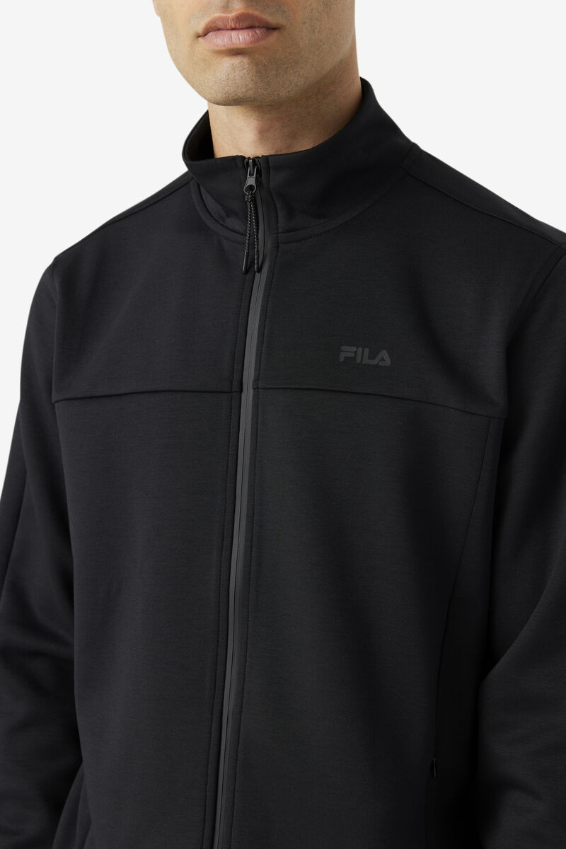 Black Men's Fila Gonal Zip Jacket Jackets | z6N8zEkRWdl