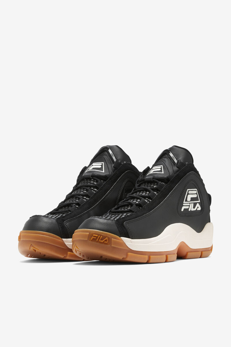 Black Men's Fila Grant Hill 2 Woven Basketball Shoes | xysiYHqCAMF