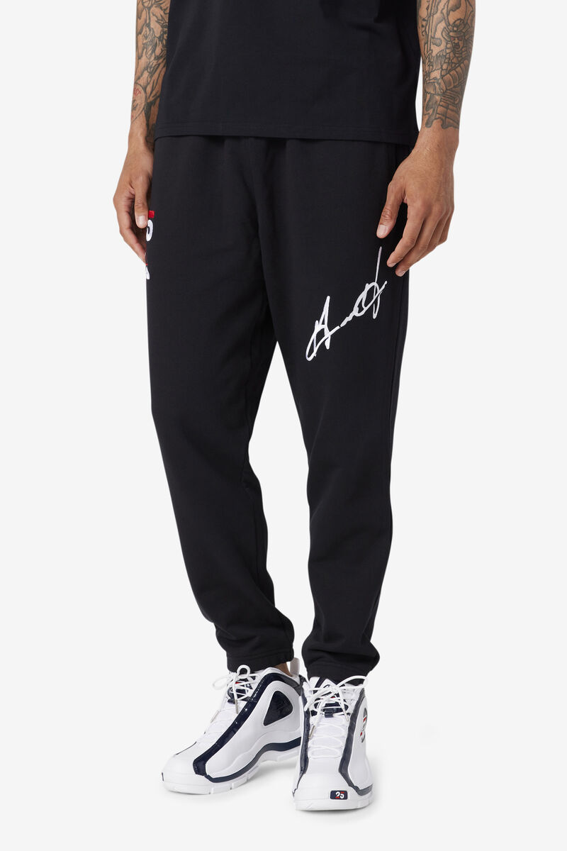 Black Men's Fila Grant Hill Orson Pant Pants | BUgInrz7BfA