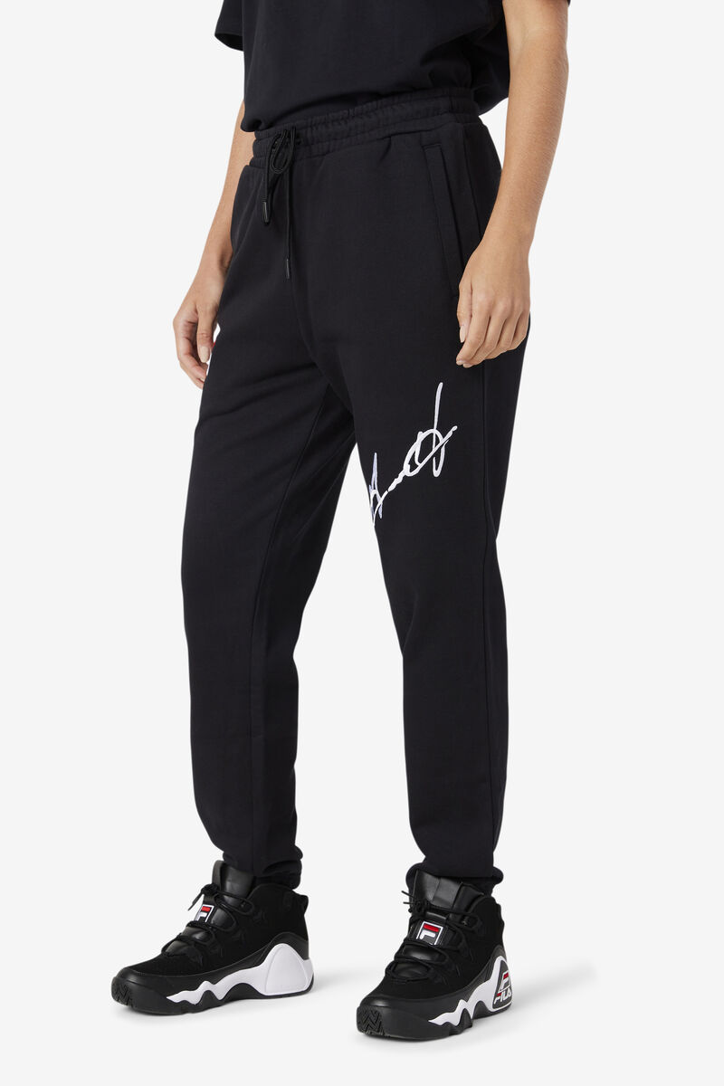 Black Men's Fila Grant Hill Orson Pant Pants | ty3cCNsdG72