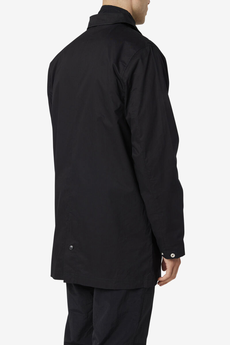 Black Men's Fila Holmes Jacket Jackets | zgHMsmu9MzV