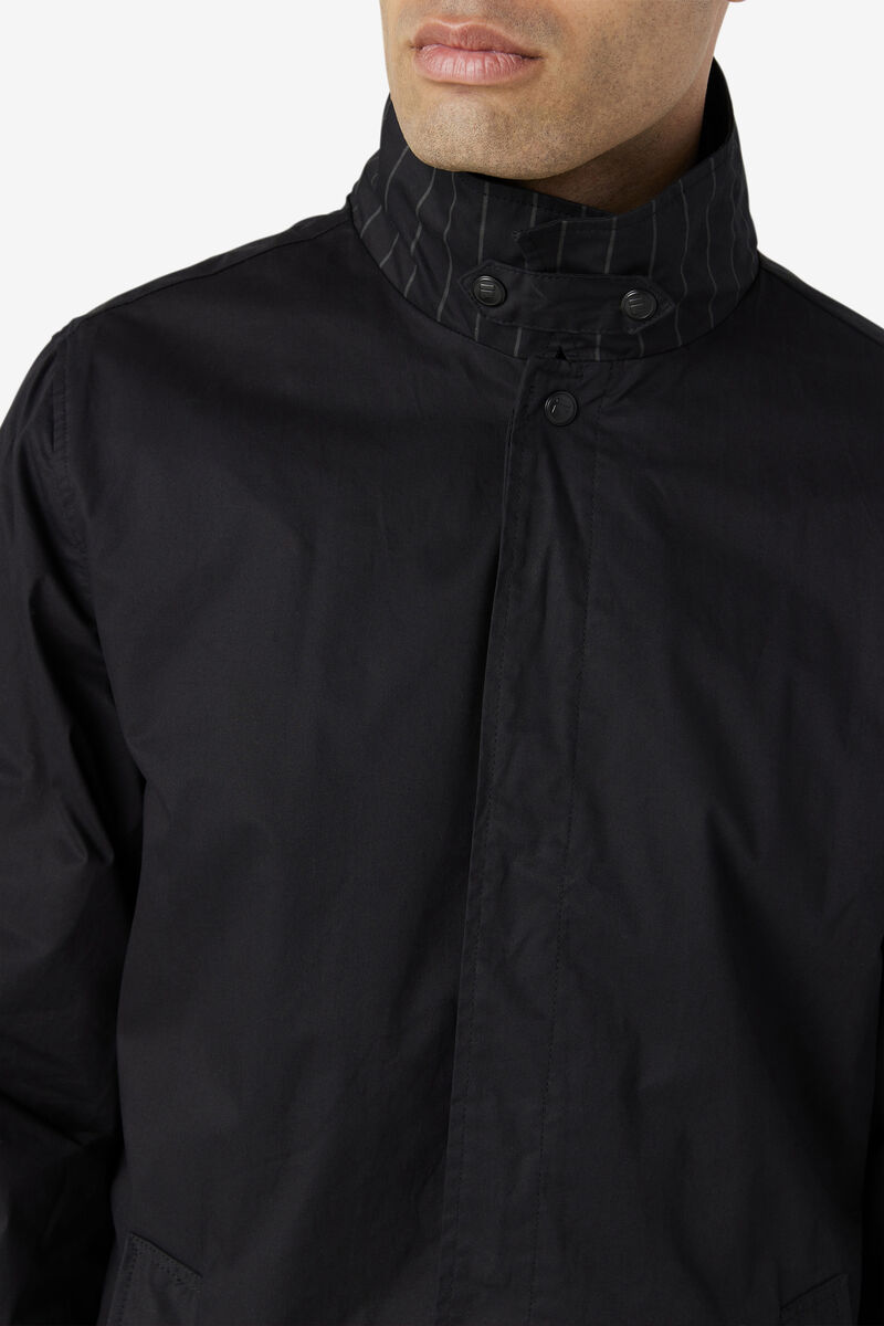 Black Men's Fila Holmes Jacket Jackets | zgHMsmu9MzV