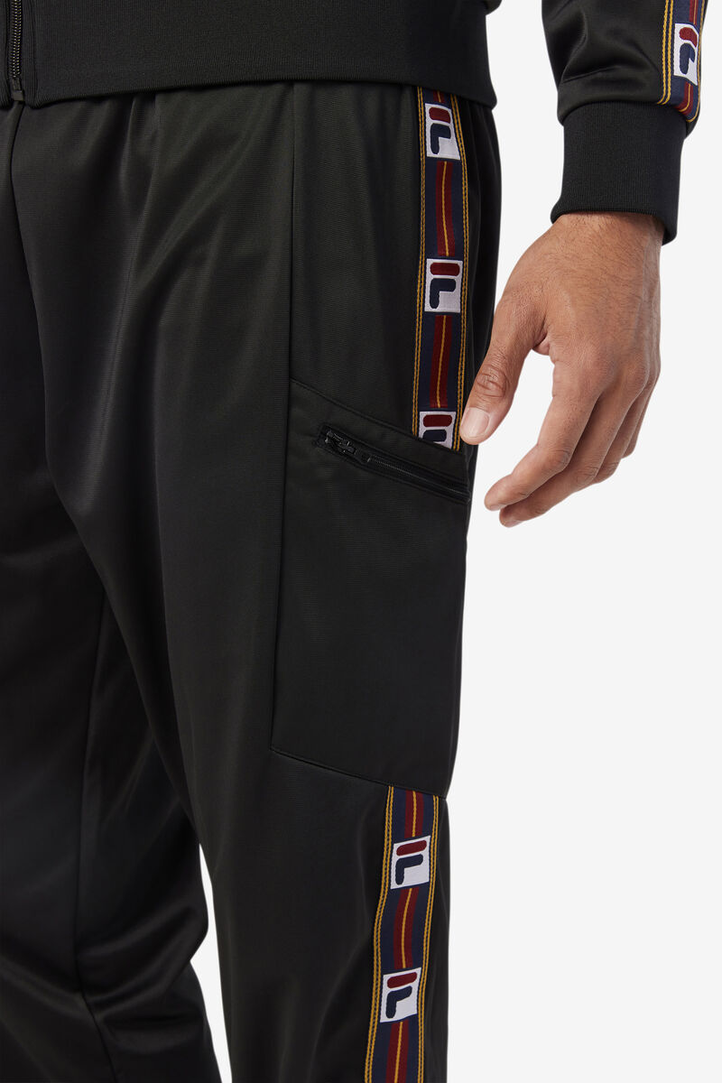 Black Men's Fila Jaxson Pant Pants | P9ZtzjgehTM