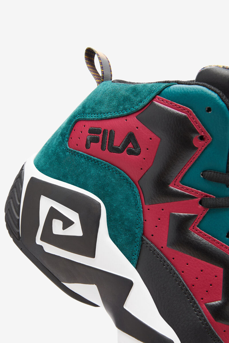 Black Men's Fila Mb Basketball Shoes - Suede Style | Fila Trainers | Ixzx7tprfNV