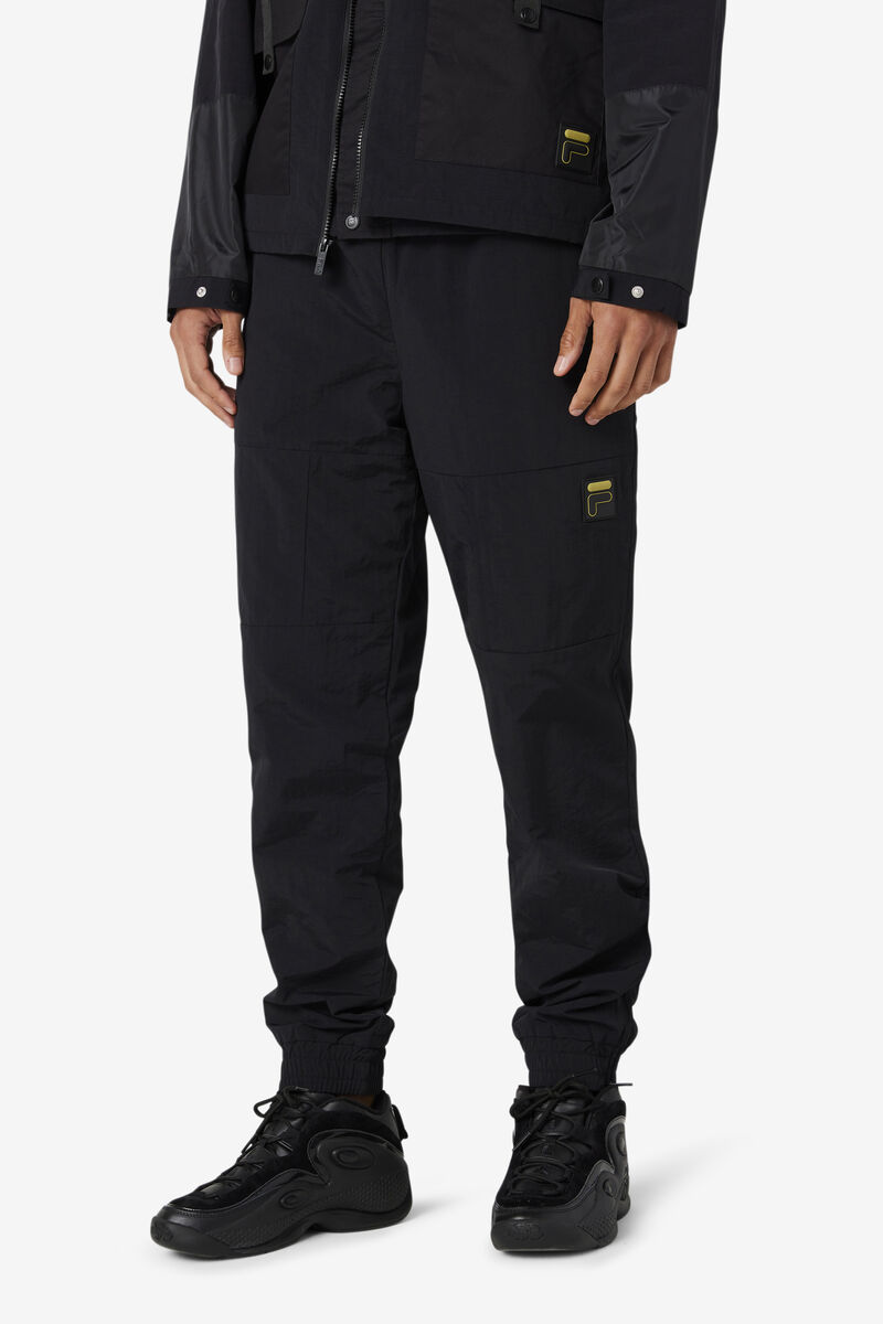 Black Men's Fila Sven Jogger Pants | 89tXBaVEZPU